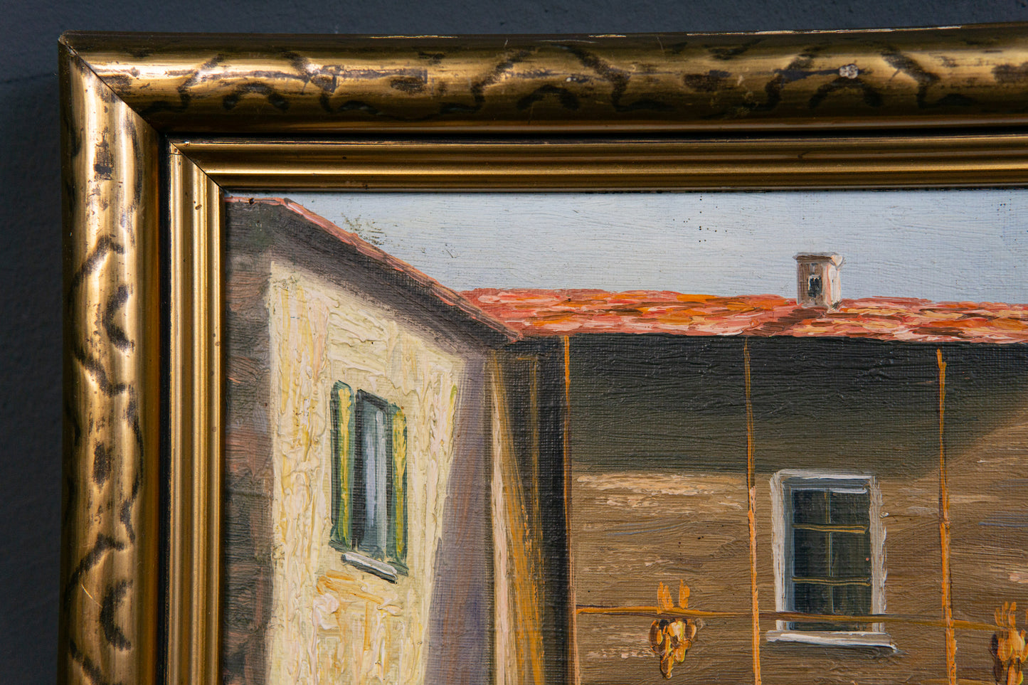 Stillleben Bild Ölgemälde Gemälde Rahmen Art Alt Antik 2308_1003
