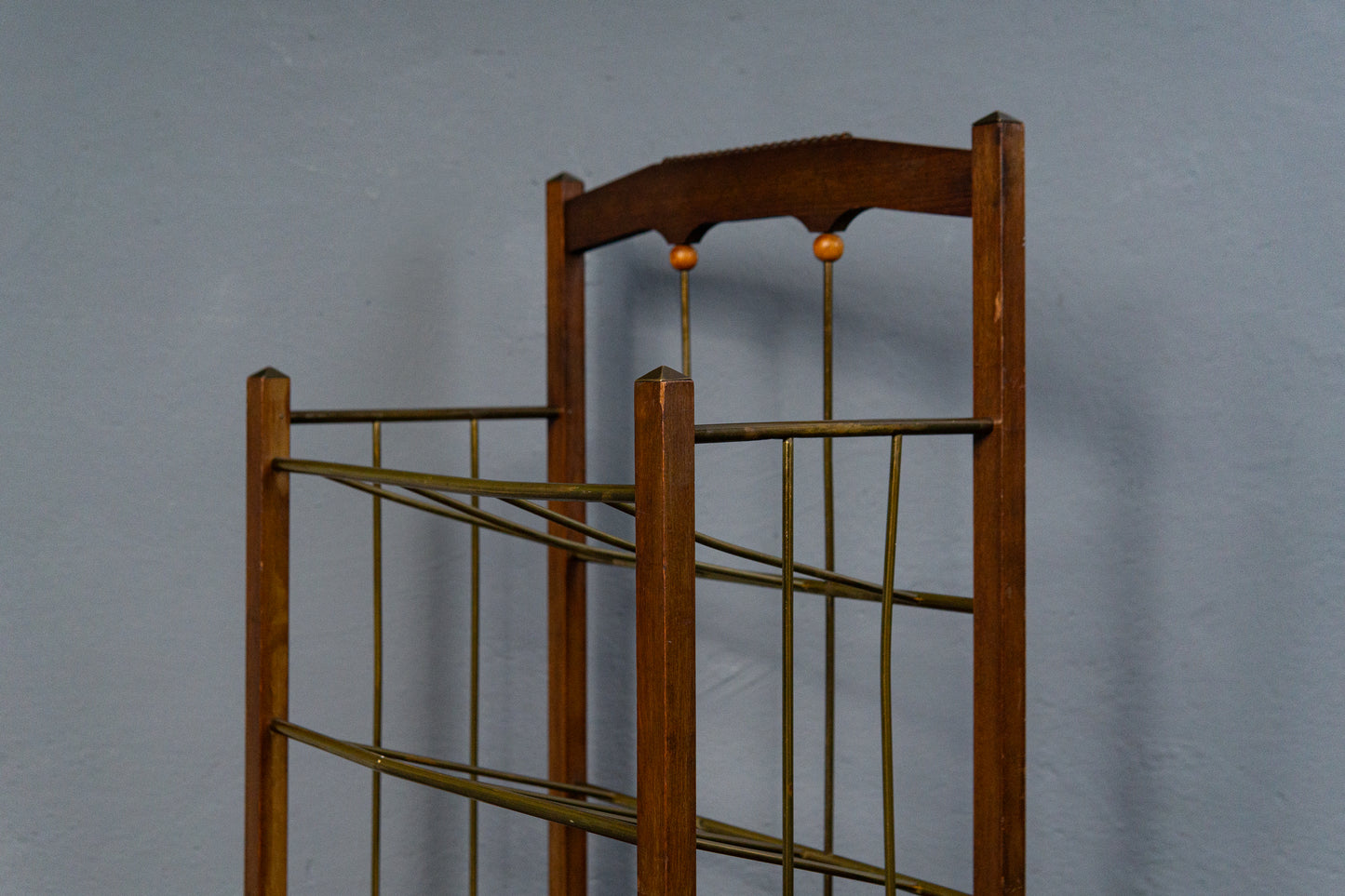 Schlichter Jugendstil Zeitungsständer, Anfang des 20.Jahrhunderts - Ablage Regal Kommode Schrank Alt Antik MÖBLINGER