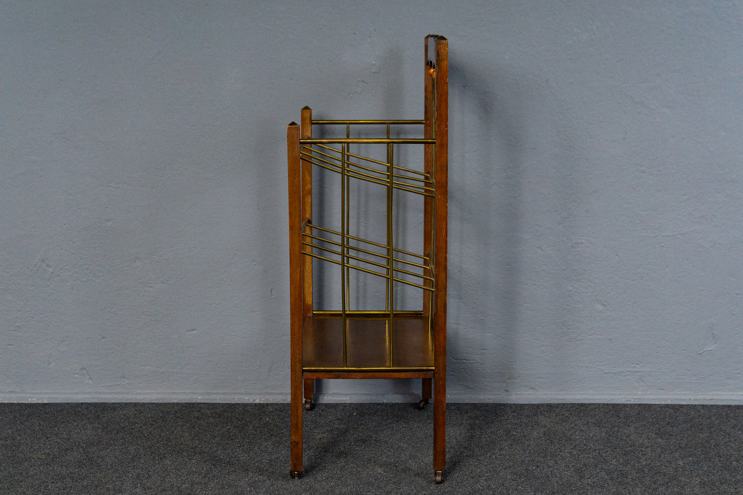 Schlichter Jugendstil Zeitungsständer, Anfang des 20.Jahrhunderts - Ablage Regal Kommode Schrank Alt Antik MÖBLINGER