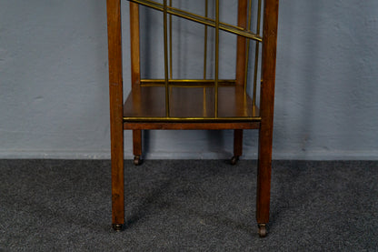 Schlichter Jugendstil Zeitungsständer, Anfang des 20.Jahrhunderts - Ablage Regal Kommode Schrank Alt Antik MÖBLINGER