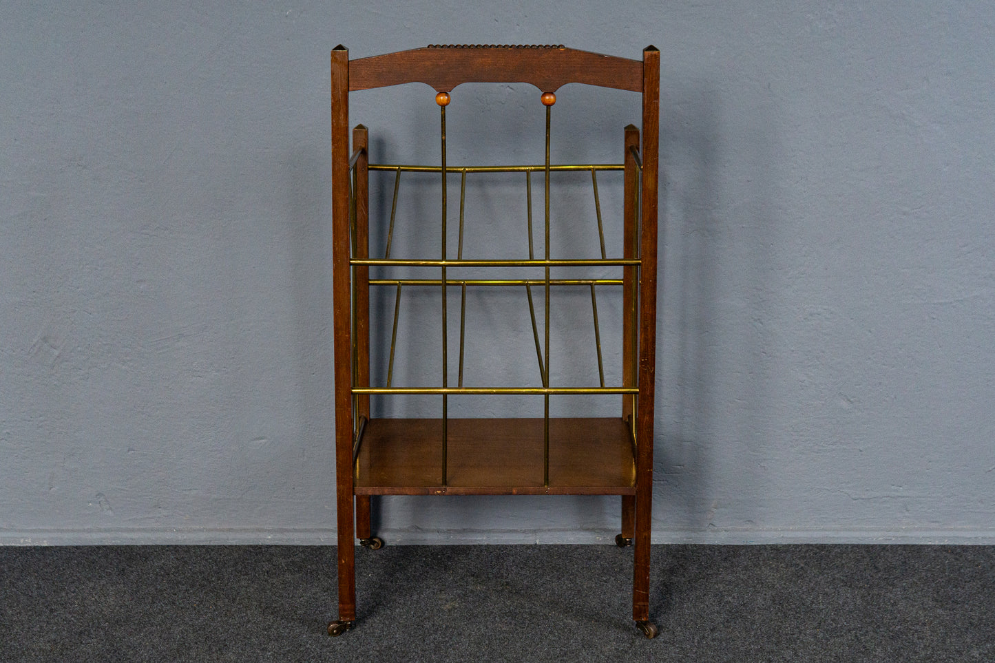 Schlichter Jugendstil Zeitungsständer, Anfang des 20.Jahrhunderts - Ablage Regal Kommode Schrank Alt Antik MÖBLINGER