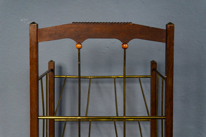 Schlichter Jugendstil Zeitungsständer, Anfang des 20.Jahrhunderts - Ablage Regal Kommode Schrank Alt Antik MÖBLINGER
