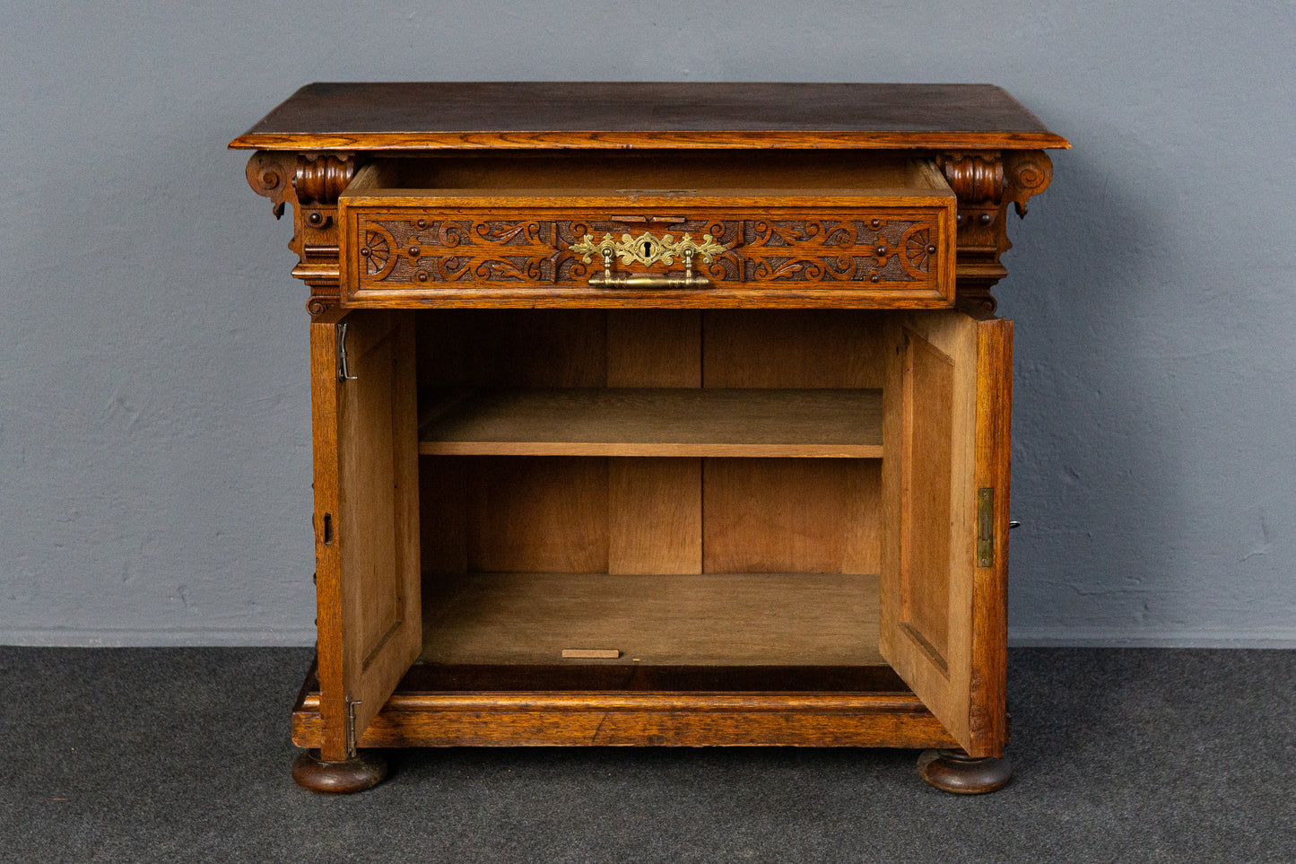 Vintage Kommode Antik Anrichte Schrank Sideboard Alt MÖBLINGER 2501_3003
