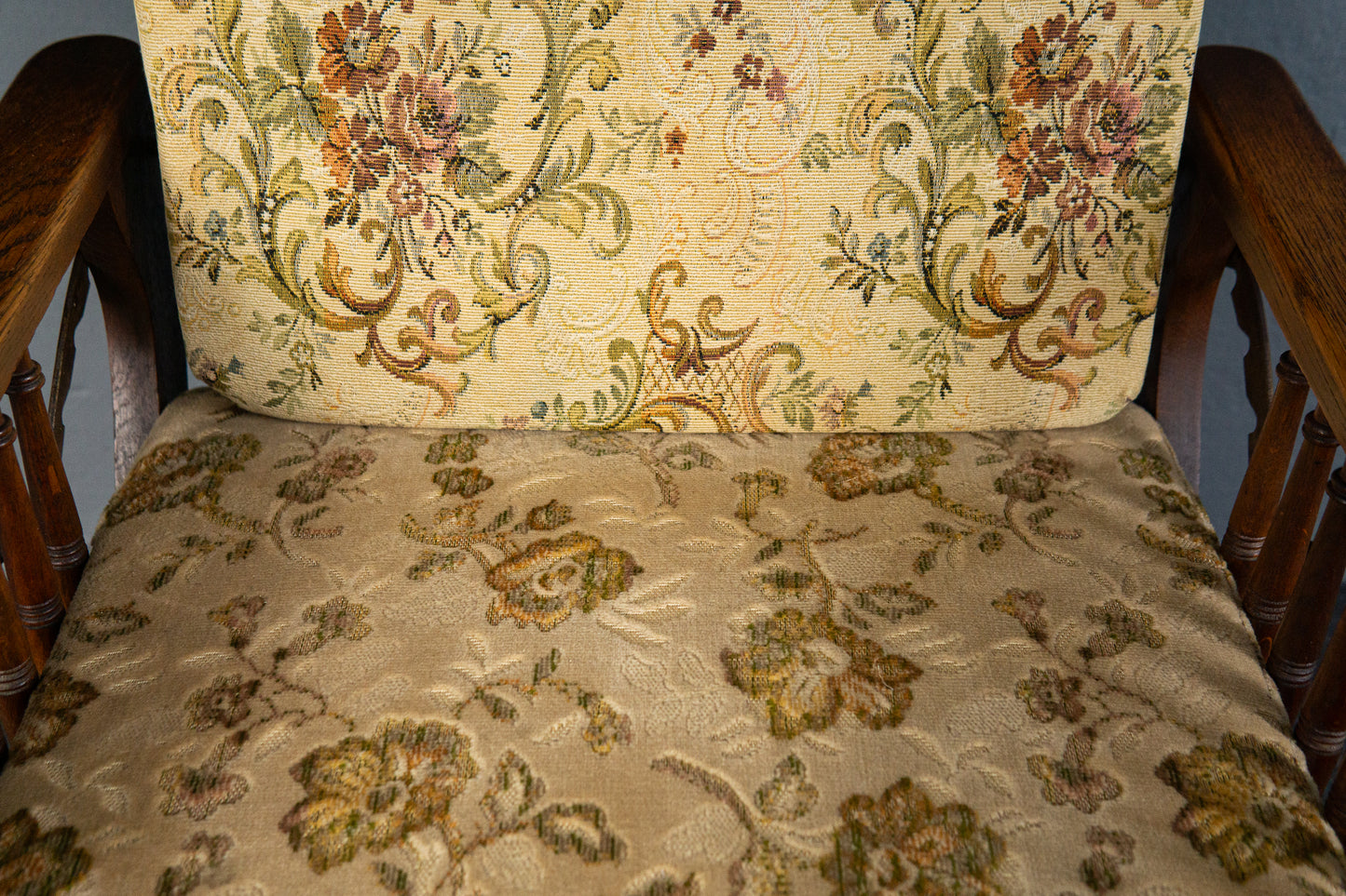 verstellbarer Sessel im typischen Englischen Stil, Anfang des 20.Jahrhunderts - Stuhl Armlehnensessel Chair Alt Antik MÖBLINGER