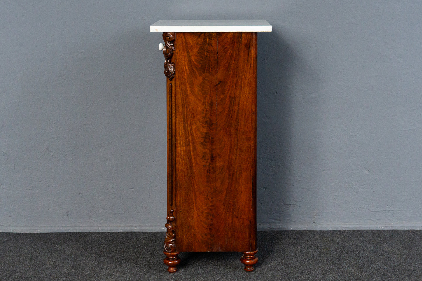 Schöner Louis Philippe Nachtschrank, Mitte des 19.Jahrhunderts - Nachttisch Kommode Regal Schrank Alt Antik MÖBLINGER