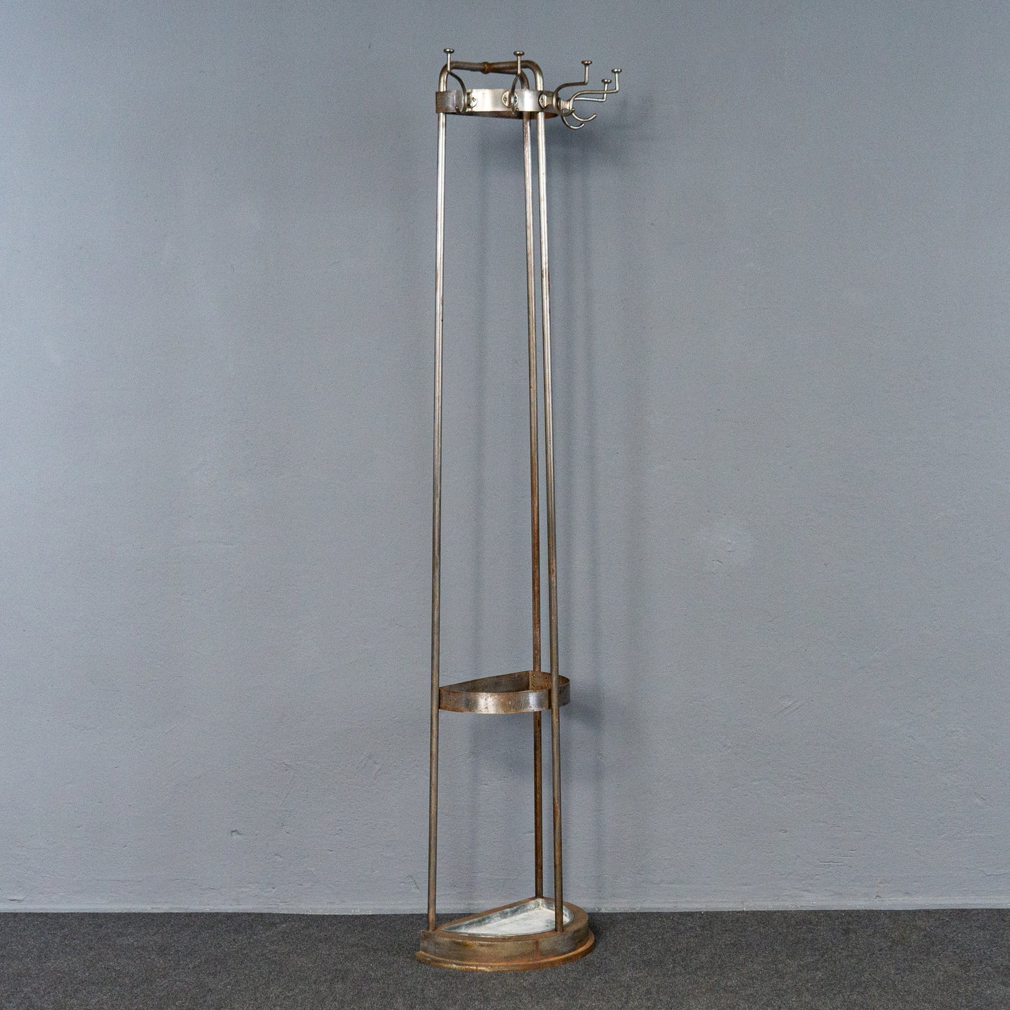 Wunderschöner Jugendstil Garderobenständer, erste Hälfte des 20.Jahrhunderts - Vintage Garderobe Jacken Mantel Schrank Regal Antik Alt MÖBLINGER