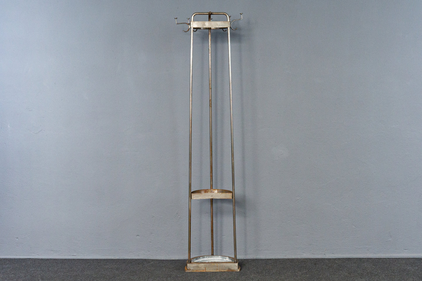 Wunderschöner Jugendstil Garderobenständer, erste Hälfte des 20.Jahrhunderts - Vintage Garderobe Jacken Mantel Schrank Regal Antik Alt MÖBLINGER