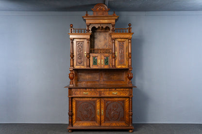 Gründerzeit Antik Buffet Anrichte Schrank Regal Kommode MÖBLINGER 2501_3007