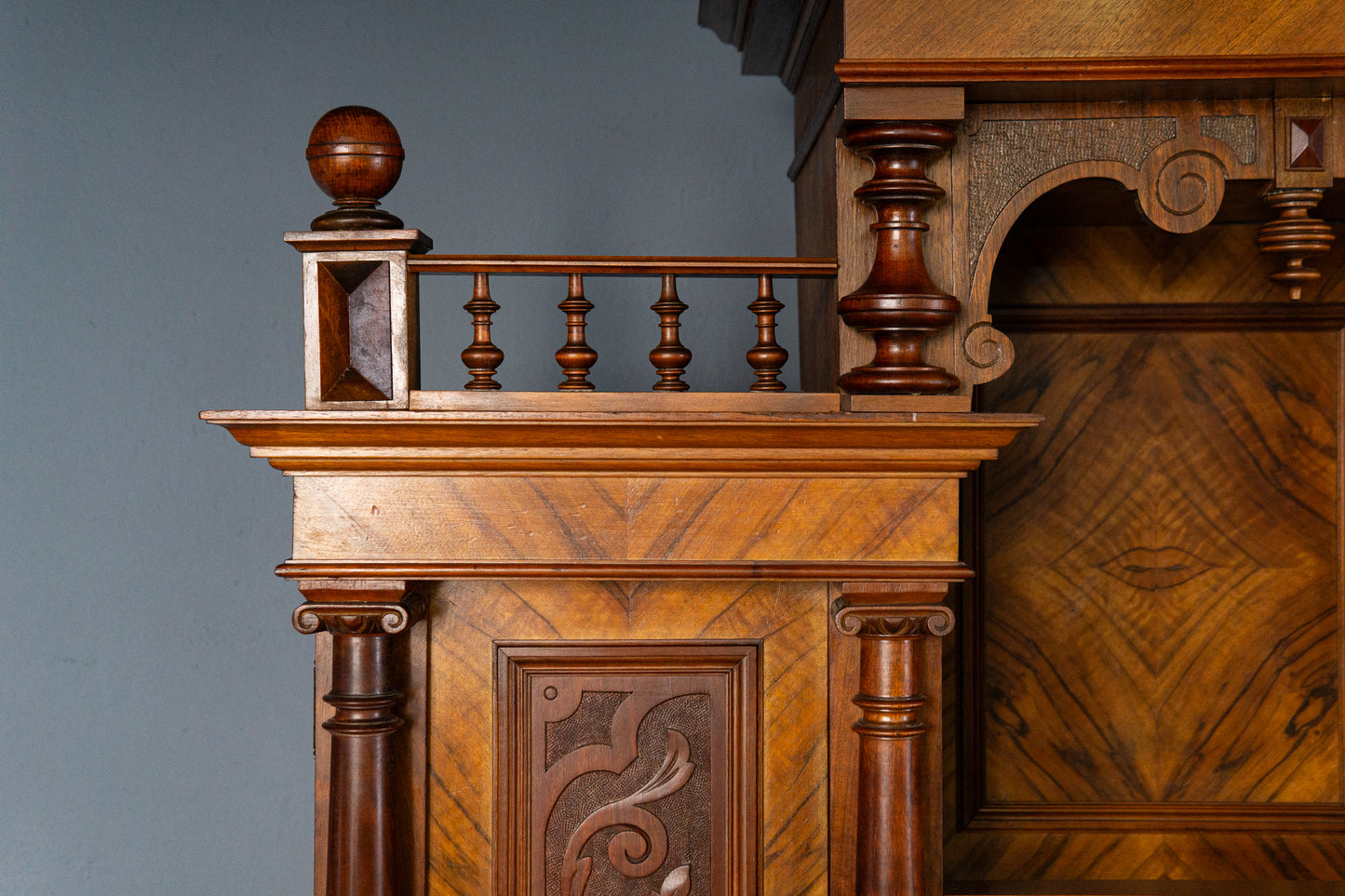 Gründerzeit Antik Buffet Anrichte Schrank Regal Kommode MÖBLINGER 2501_3007
