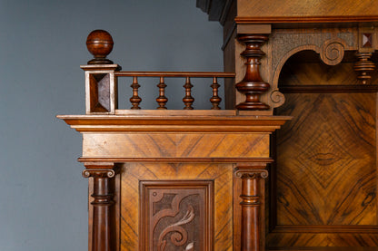 Gründerzeit Antik Buffet Anrichte Schrank Regal Kommode MÖBLINGER 2501_3007
