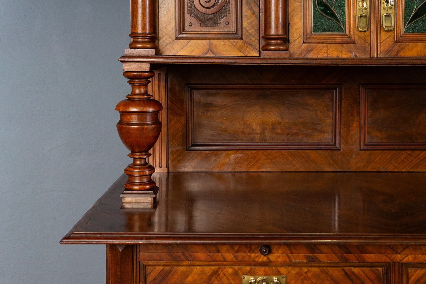 Gründerzeit Antik Buffet Anrichte Schrank Regal Kommode MÖBLINGER 2501_3007