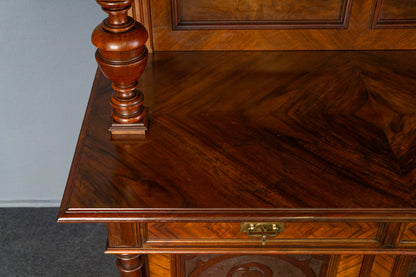 Gründerzeit Antik Buffet Anrichte Schrank Regal Kommode MÖBLINGER 2501_3007
