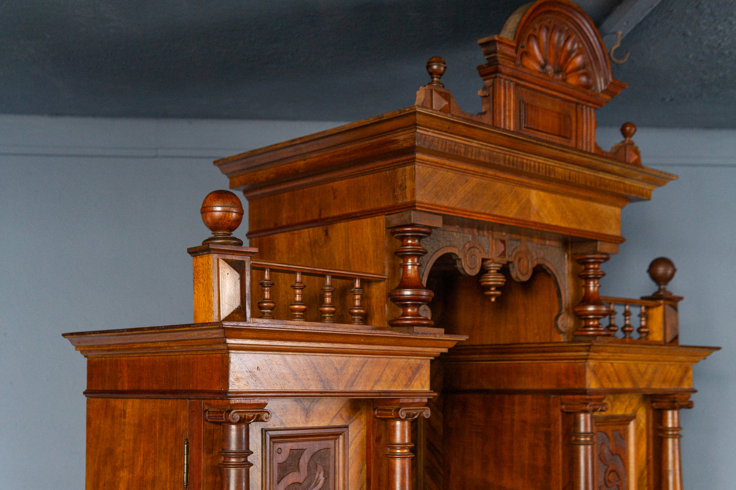 Gründerzeit Antik Buffet Anrichte Schrank Regal Kommode MÖBLINGER 2501_3007