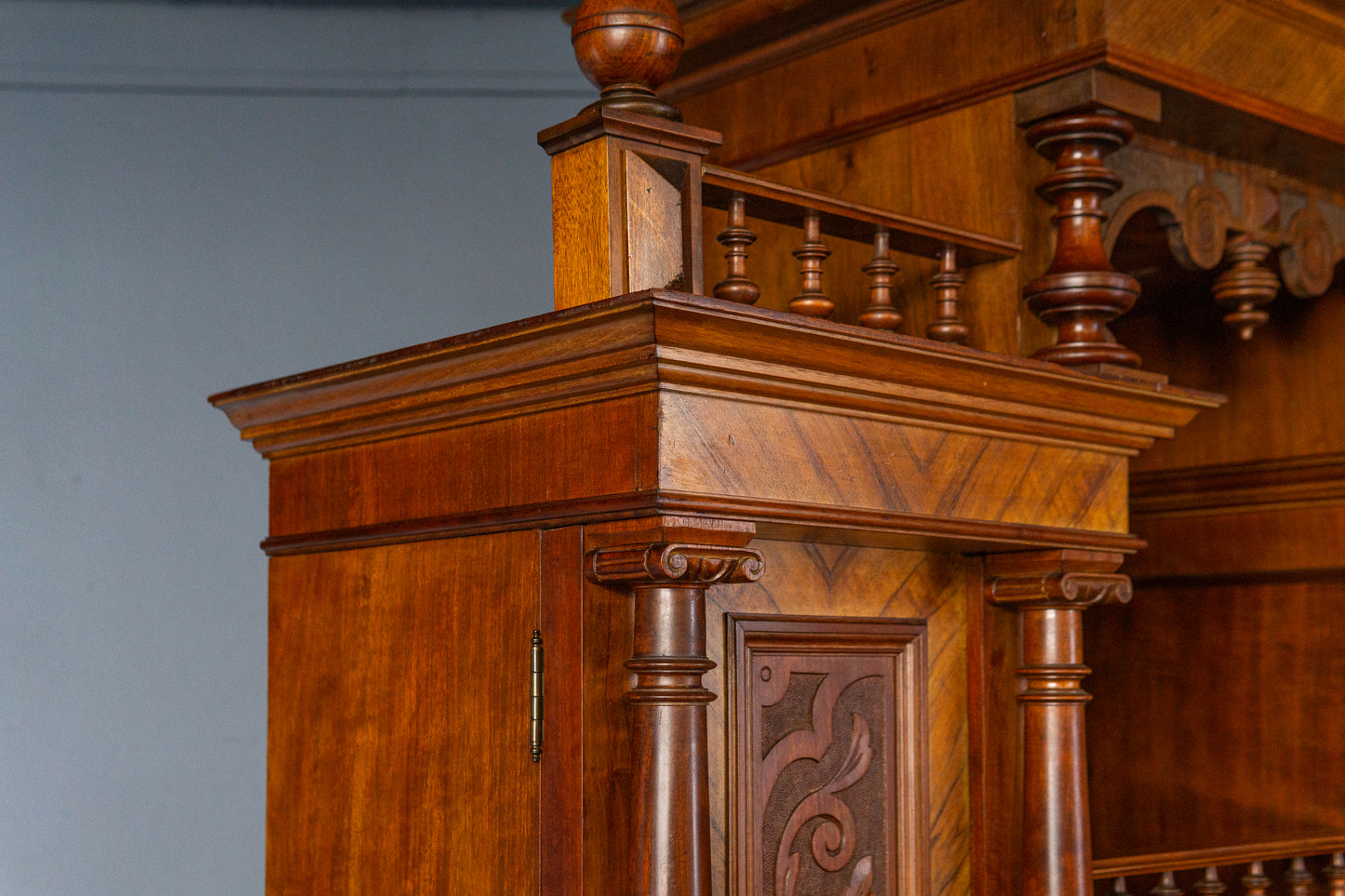 Gründerzeit Antik Buffet Anrichte Schrank Regal Kommode MÖBLINGER 2501_3007