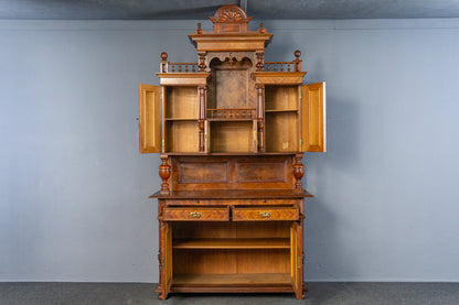 Gründerzeit Antik Buffet Anrichte Schrank Regal Kommode MÖBLINGER 2501_3007