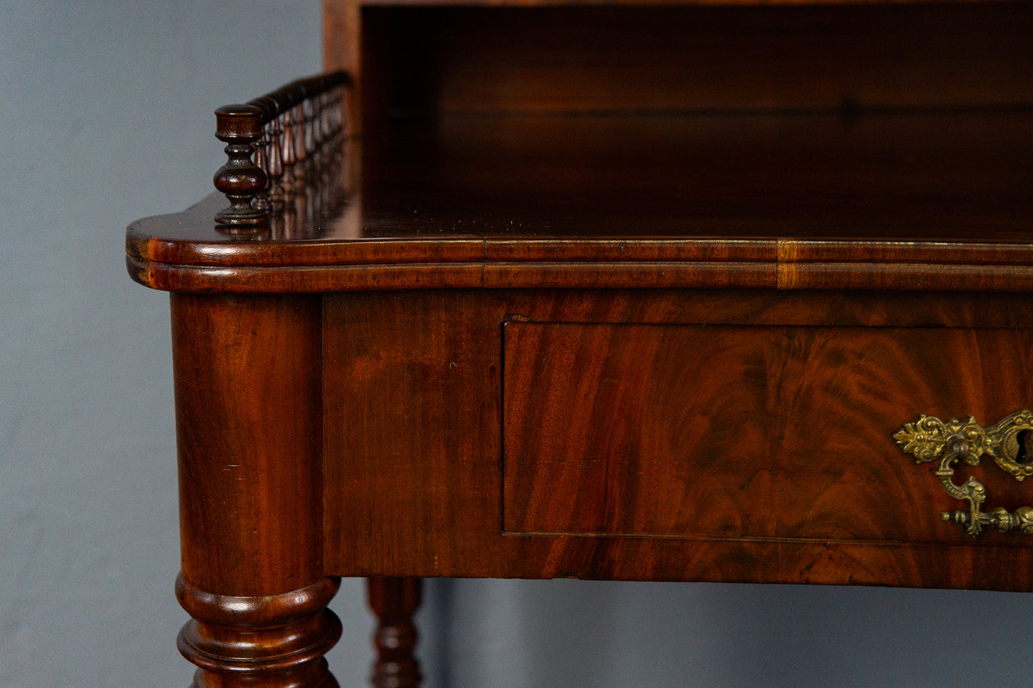 Sekretär Schreibtisch Desk Büro Kommode Antik Vintage MÖBLINGER 2502_0302