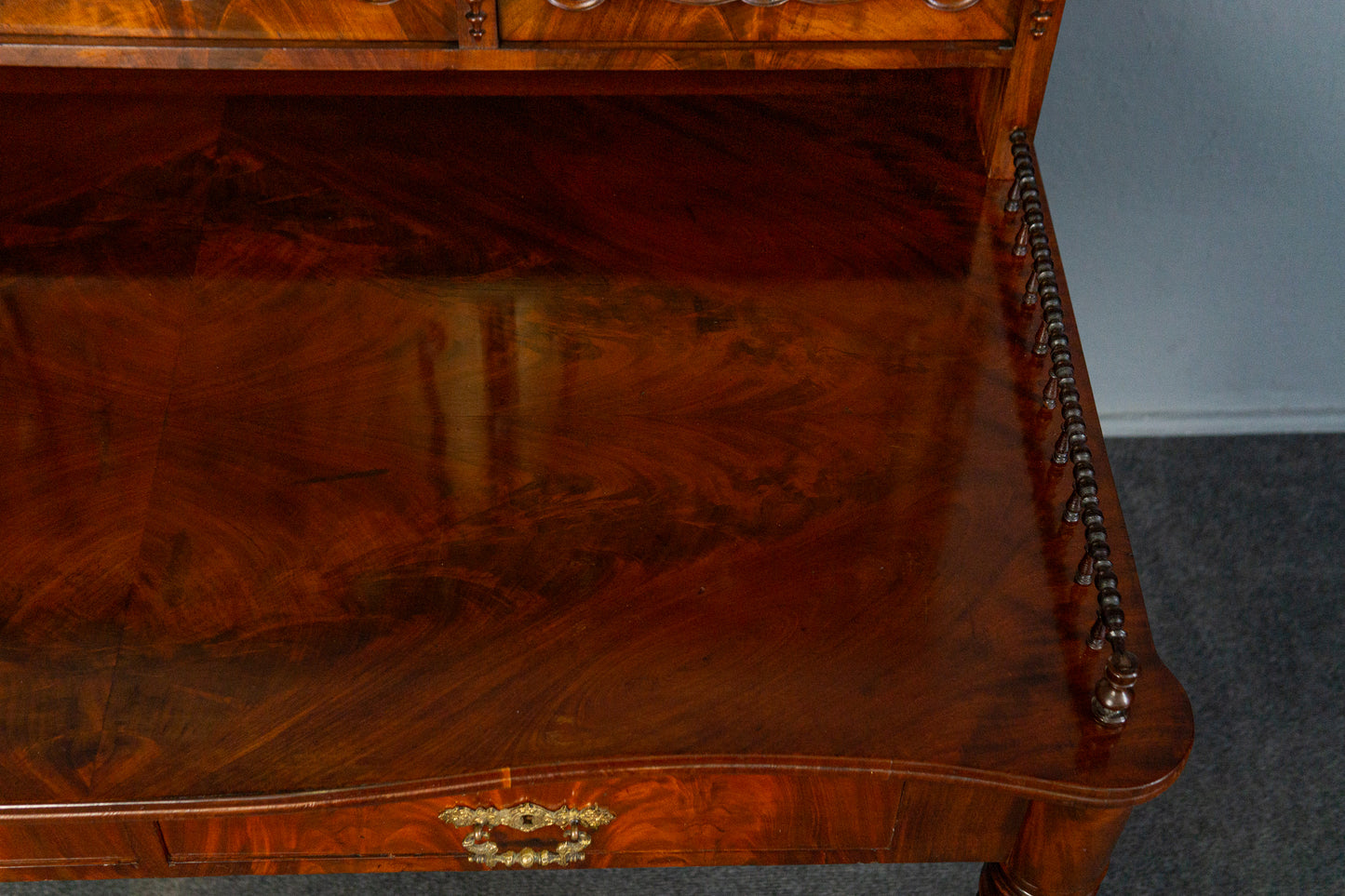 Sekretär Schreibtisch Desk Büro Kommode Antik Vintage MÖBLINGER 2502_0302