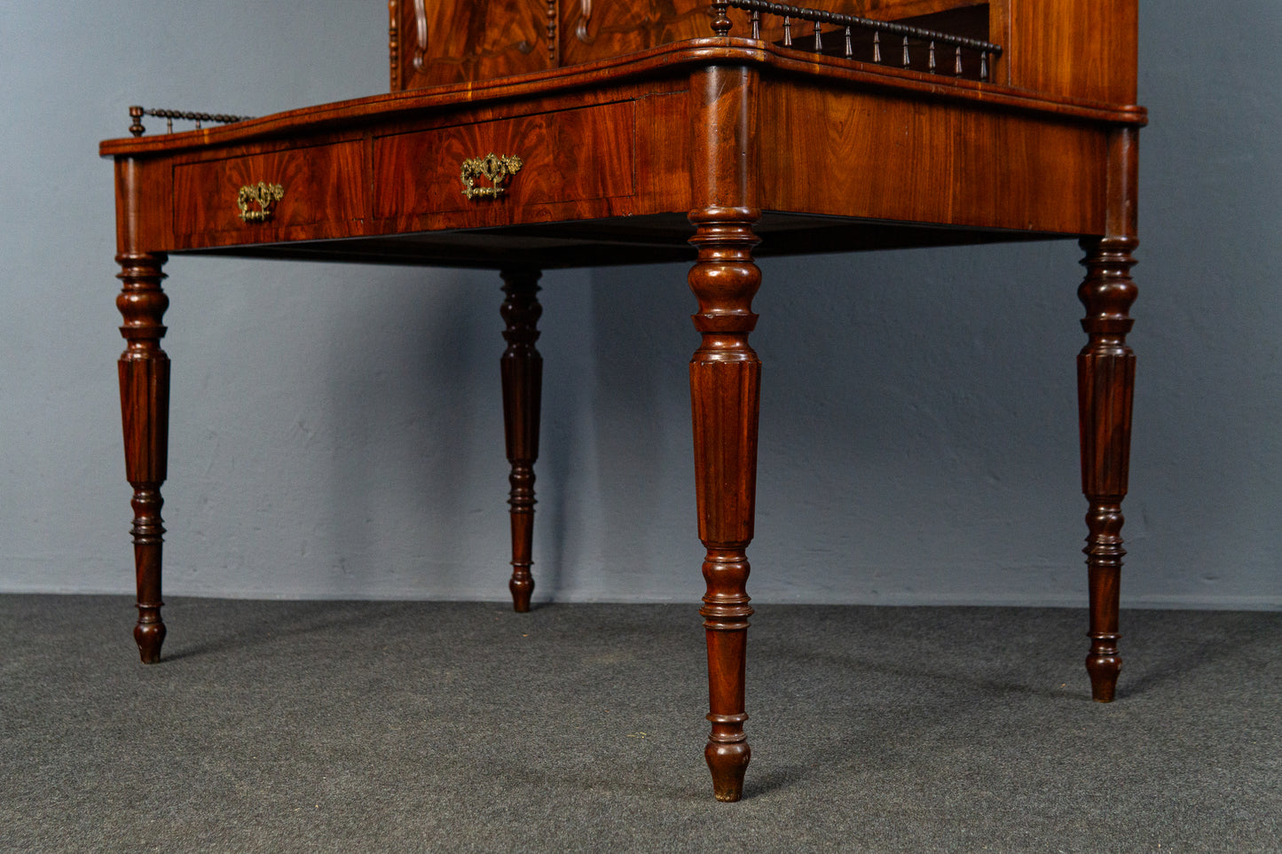 Sekretär Schreibtisch Desk Büro Kommode Antik Vintage MÖBLINGER 2502_0302