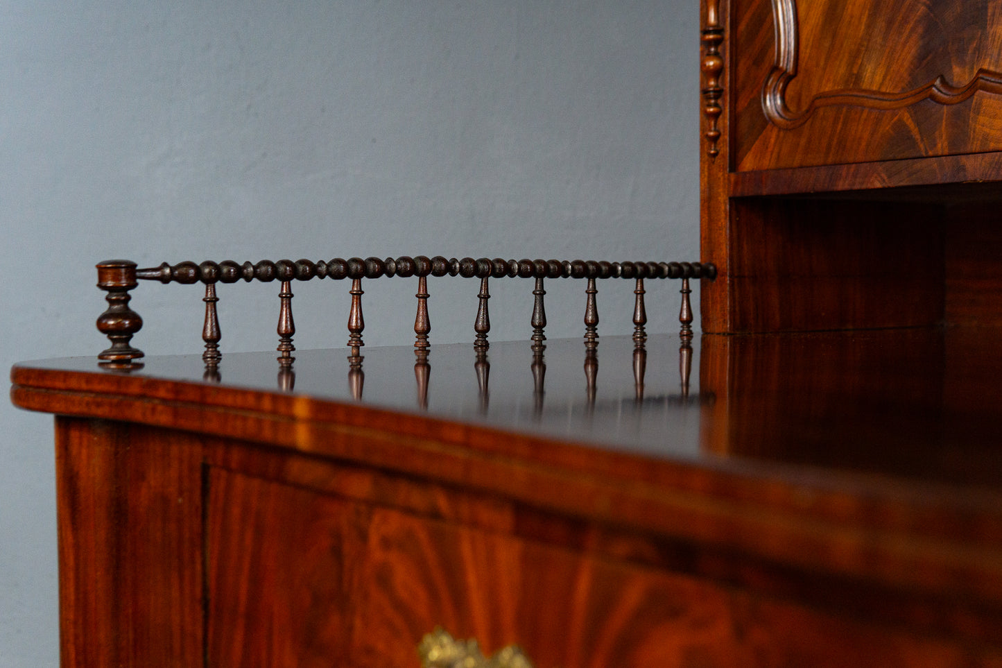 Sekretär Schreibtisch Desk Büro Kommode Antik Vintage MÖBLINGER 2502_0302