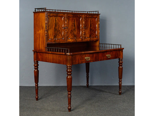 Sekretär Schreibtisch Desk Büro Kommode Antik Vintage MÖBLINGER 2502_0302