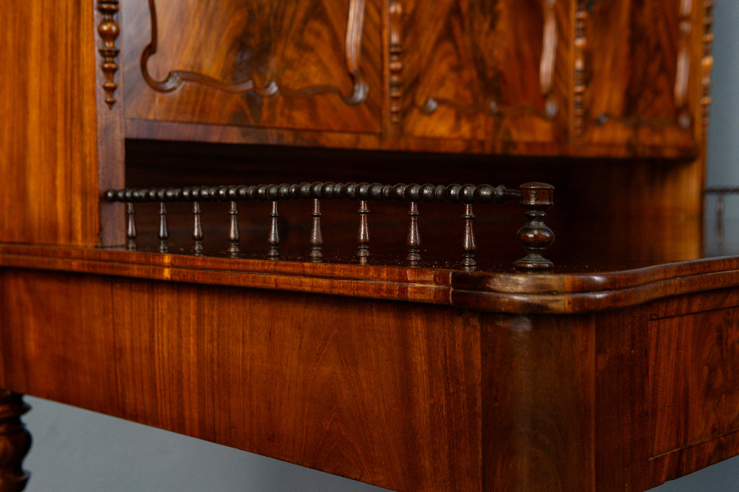 Sekretär Schreibtisch Desk Büro Kommode Antik Vintage MÖBLINGER 2502_0302