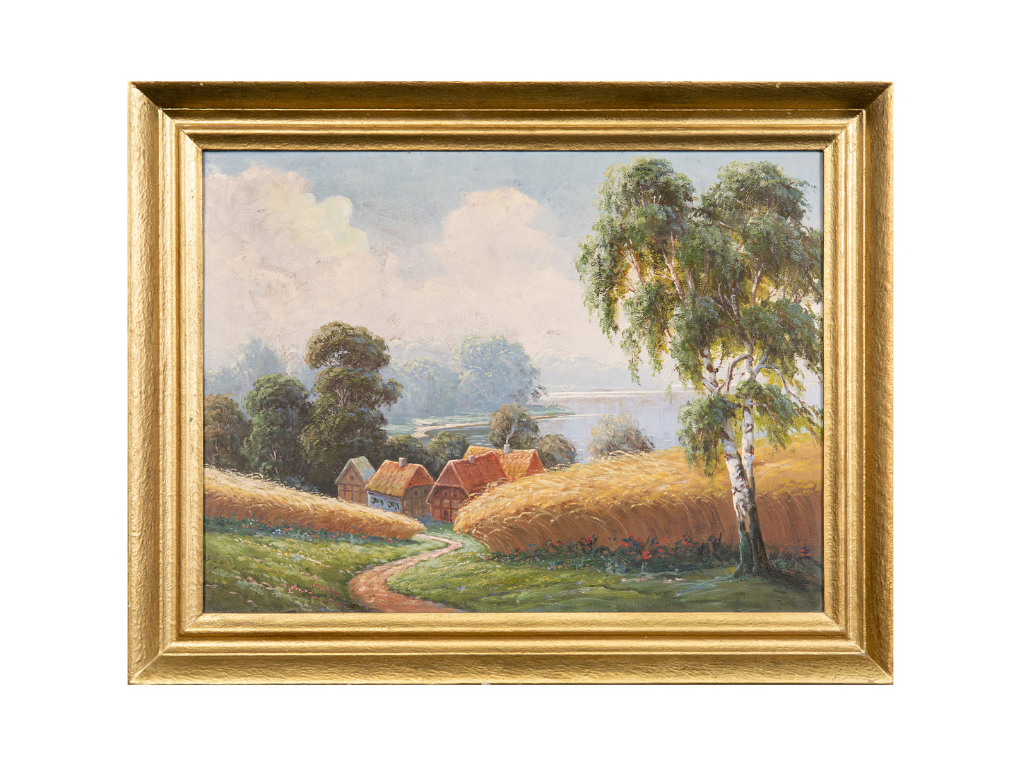 Bild Brandenburg Landschaft Kunst Ölgemälde Gemälde Alt 2308_1703