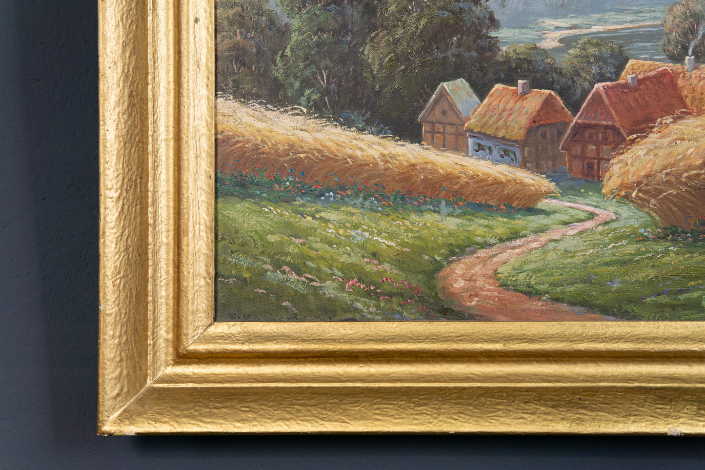 Bild Brandenburg Landschaft Kunst Ölgemälde Gemälde Alt 2308_1703