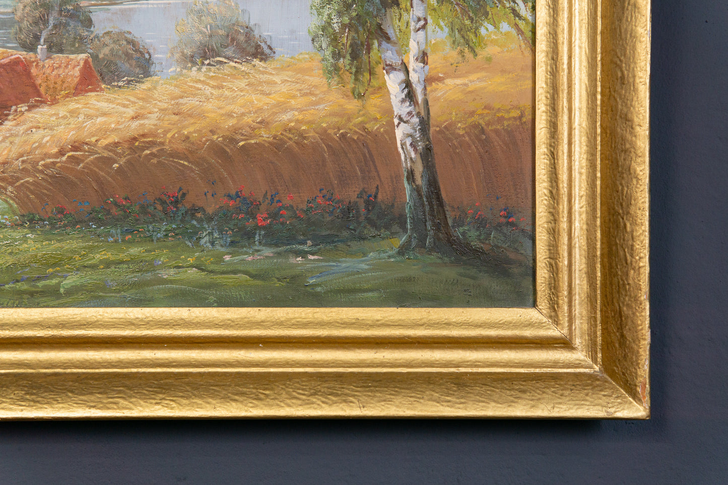 Bild Brandenburg Landschaft Kunst Ölgemälde Gemälde Alt 2308_1703