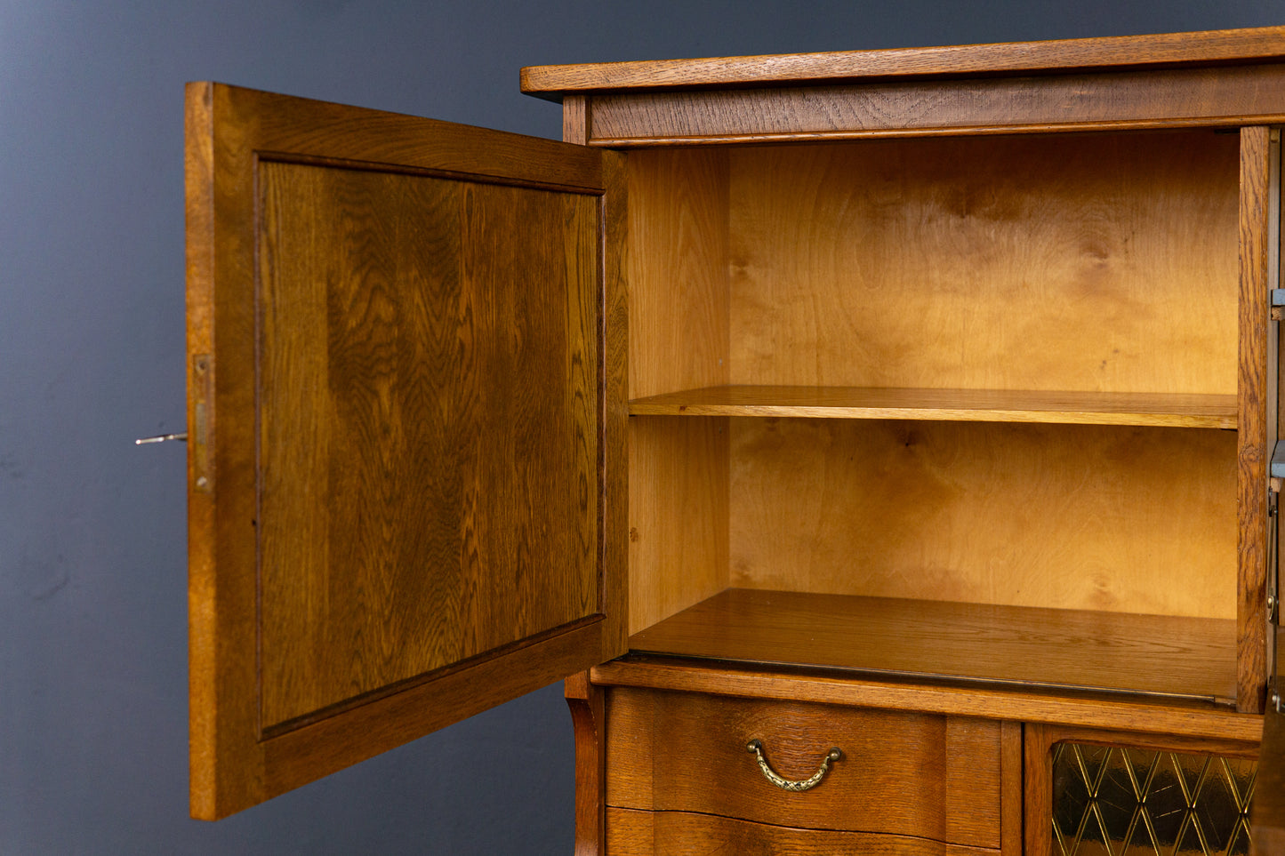 Vintage Sideboard Highboard Regal Schrank Kommode Eiche 2308_1704