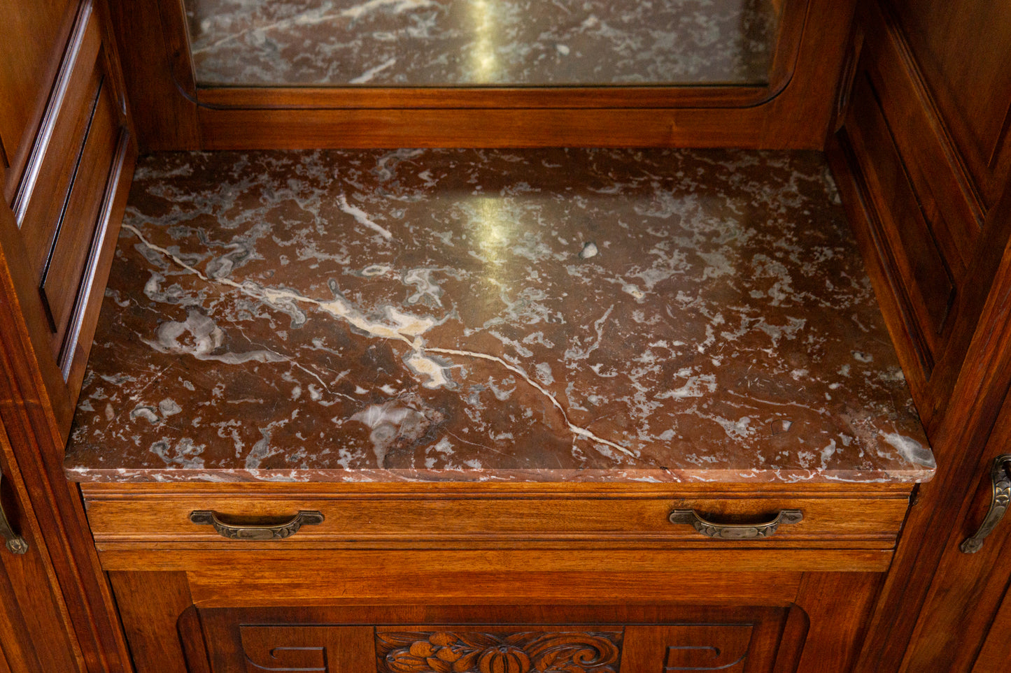 Anrichte Buffet Schrank Kommode Regal Vitrine Alt Antik MÖBLINGER 2407_0404