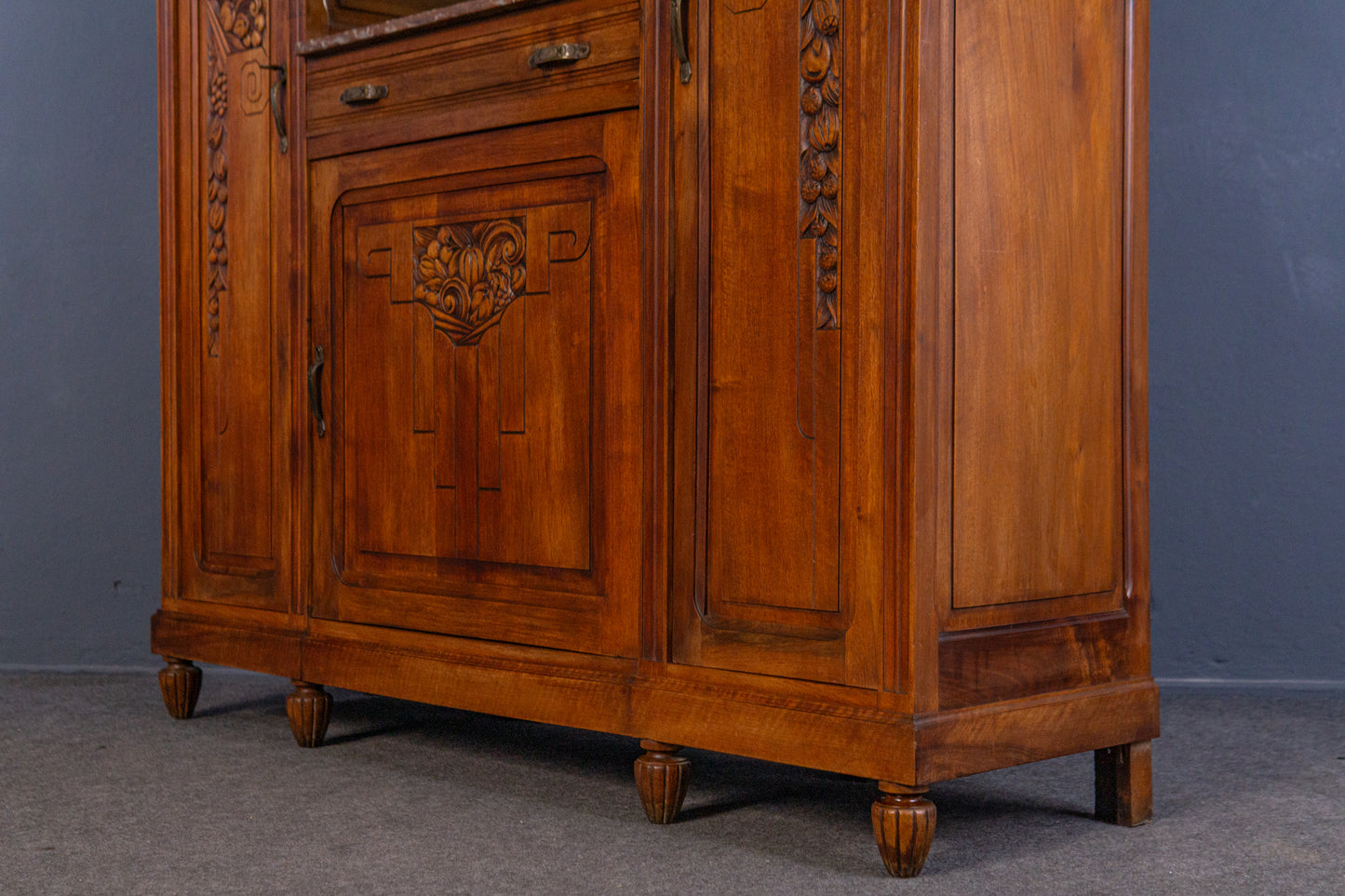 Anrichte Buffet Schrank Kommode Regal Vitrine Alt Antik MÖBLINGER 2407_0404