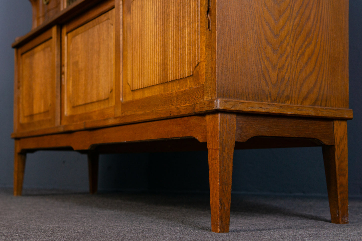 Vintage Sideboard Highboard Regal Schrank Kommode Eiche 2308_1704