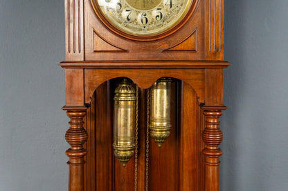 Elegante Gründerzeit Standuhr, zweite Hälfte des 19.Jahrhunderts - Clock Zeit Uhr Antik Alt MÖBLINGER