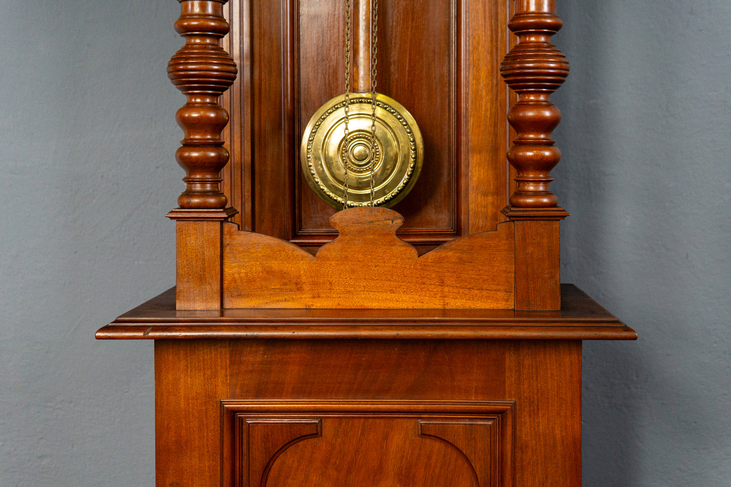 Elegante Gründerzeit Standuhr, zweite Hälfte des 19.Jahrhunderts - Clock Zeit Uhr Antik Alt MÖBLINGER