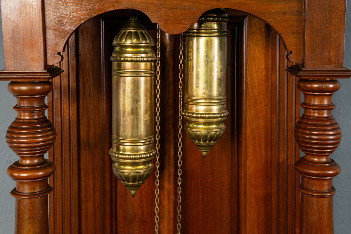 Elegante Gründerzeit Standuhr, zweite Hälfte des 19.Jahrhunderts - Clock Zeit Uhr Antik Alt MÖBLINGER