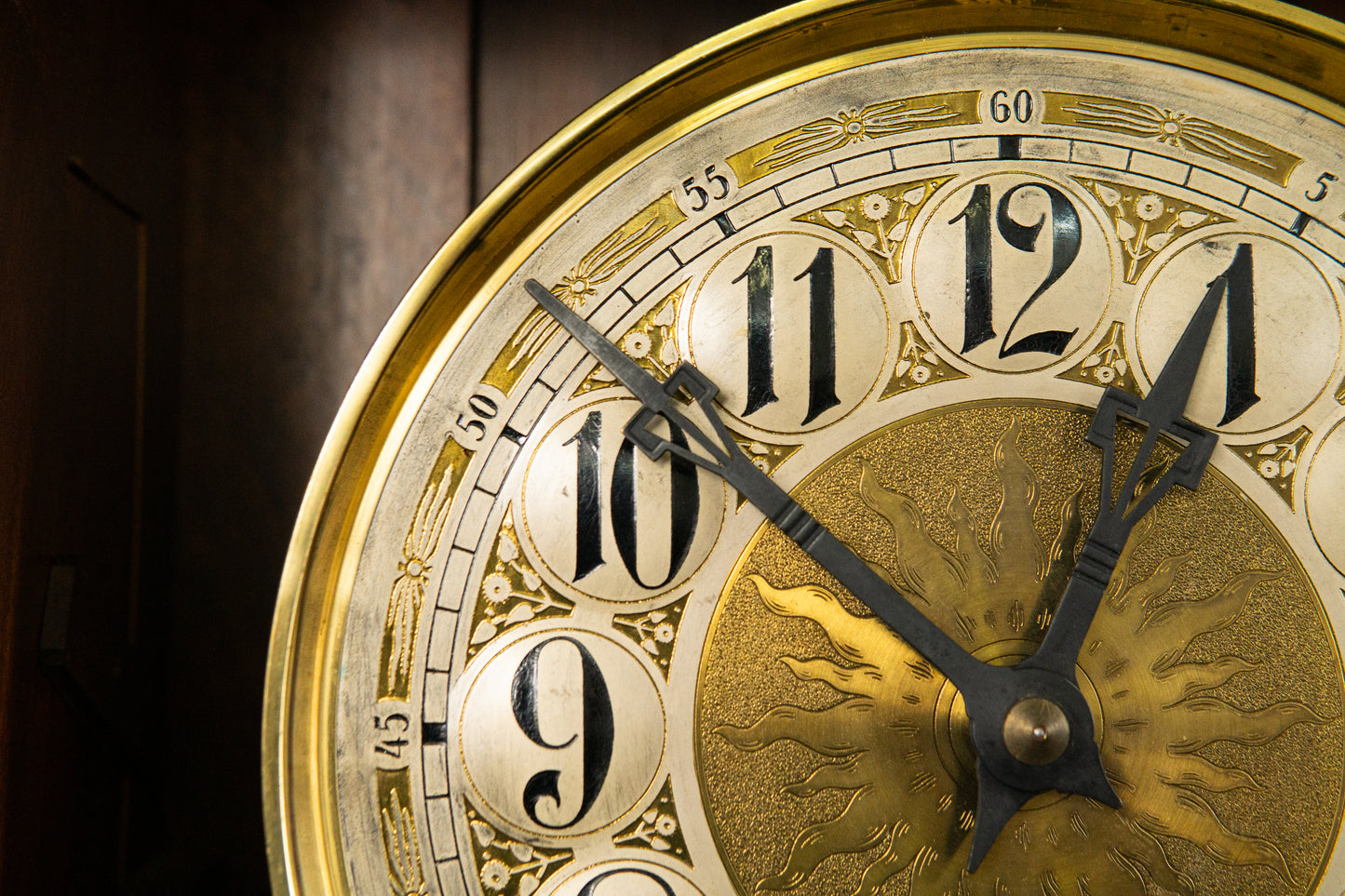 Elegante Gründerzeit Standuhr, zweite Hälfte des 19.Jahrhunderts - Clock Zeit Uhr Antik Alt MÖBLINGER