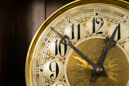 Elegante Gründerzeit Standuhr, zweite Hälfte des 19.Jahrhunderts - Clock Zeit Uhr Antik Alt MÖBLINGER