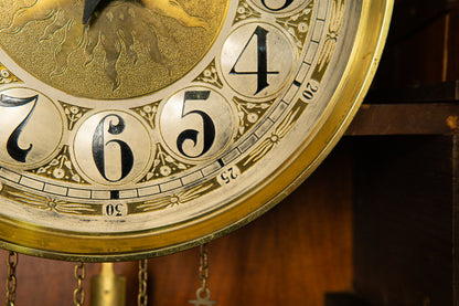 Elegante Gründerzeit Standuhr, zweite Hälfte des 19.Jahrhunderts - Clock Zeit Uhr Antik Alt MÖBLINGER