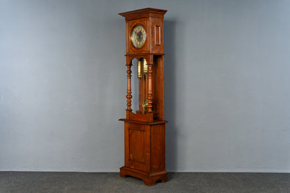 Elegante Gründerzeit Standuhr, zweite Hälfte des 19.Jahrhunderts - Clock Zeit Uhr Antik Alt MÖBLINGER