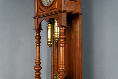Elegante Gründerzeit Standuhr, zweite Hälfte des 19.Jahrhunderts - Clock Zeit Uhr Antik Alt MÖBLINGER