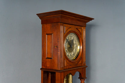 Elegante Gründerzeit Standuhr, zweite Hälfte des 19.Jahrhunderts - Clock Zeit Uhr Antik Alt MÖBLINGER