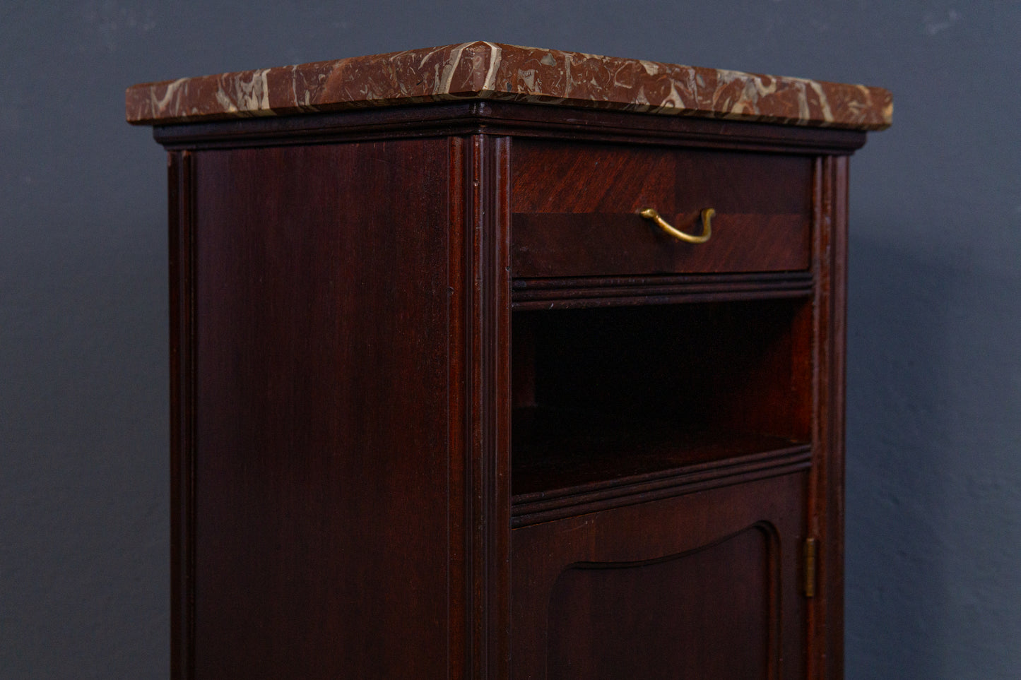 paar Nachtschränke Kommode Schrank Tisch Regal Alt Antik MÖBLINGER 2407_0406