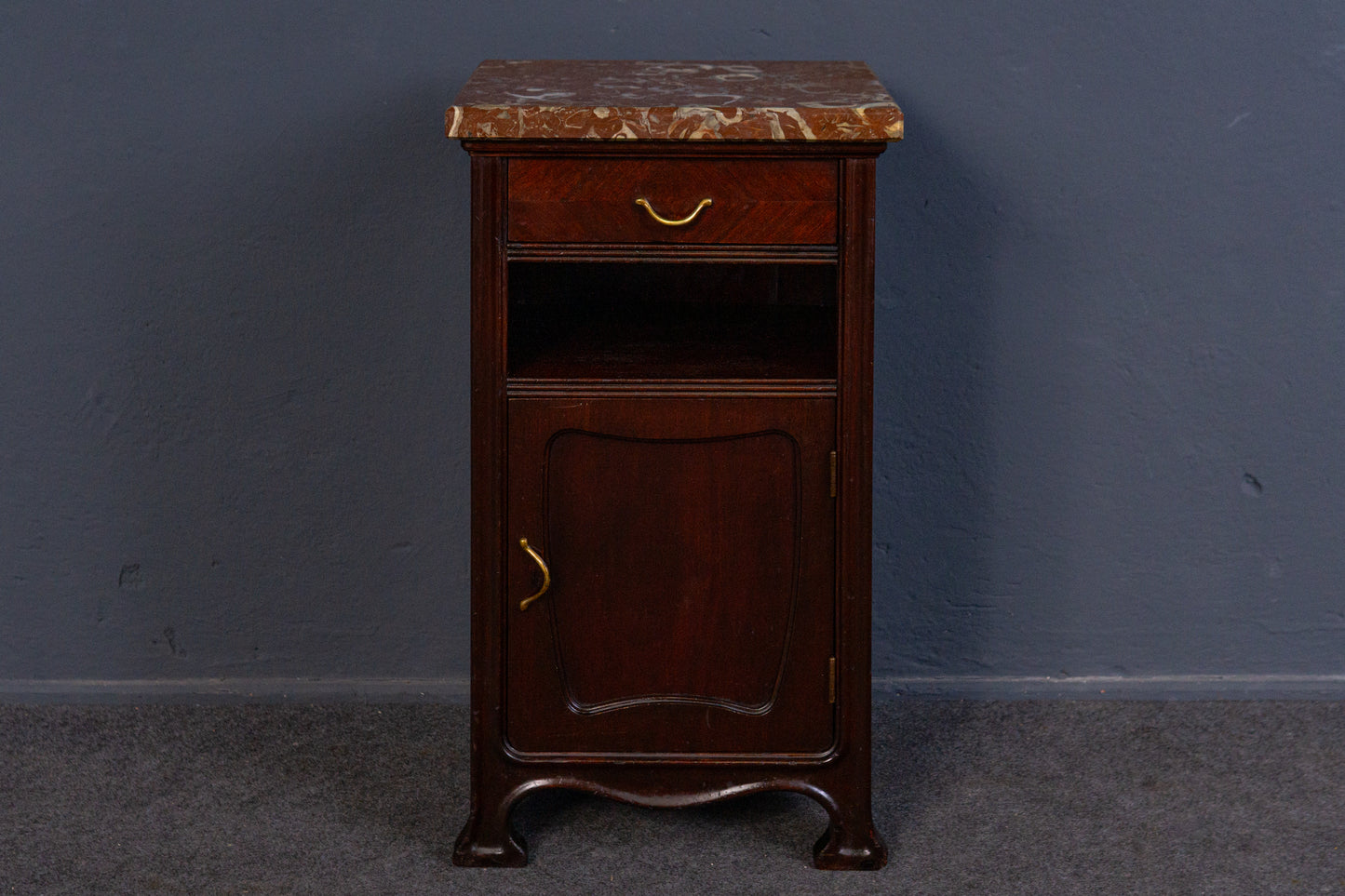 paar Nachtschränke Kommode Schrank Tisch Regal Alt Antik MÖBLINGER 2407_0406