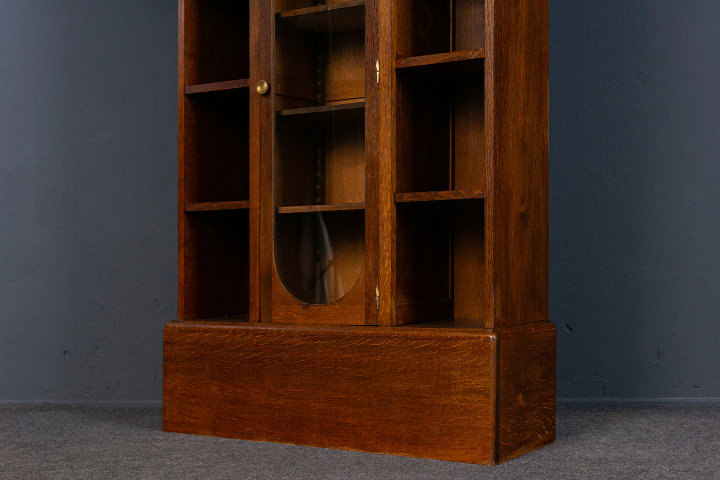 Bücher Regal Vitrine Schrank Kommode Buffet Alt Antik 2308_2101