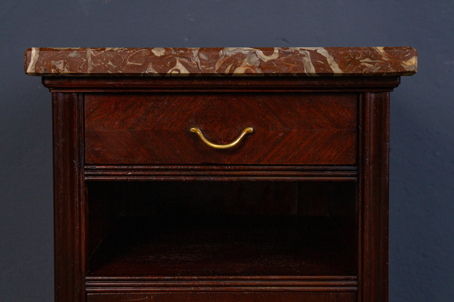 paar Nachtschränke Kommode Schrank Tisch Regal Alt Antik MÖBLINGER 2407_0406