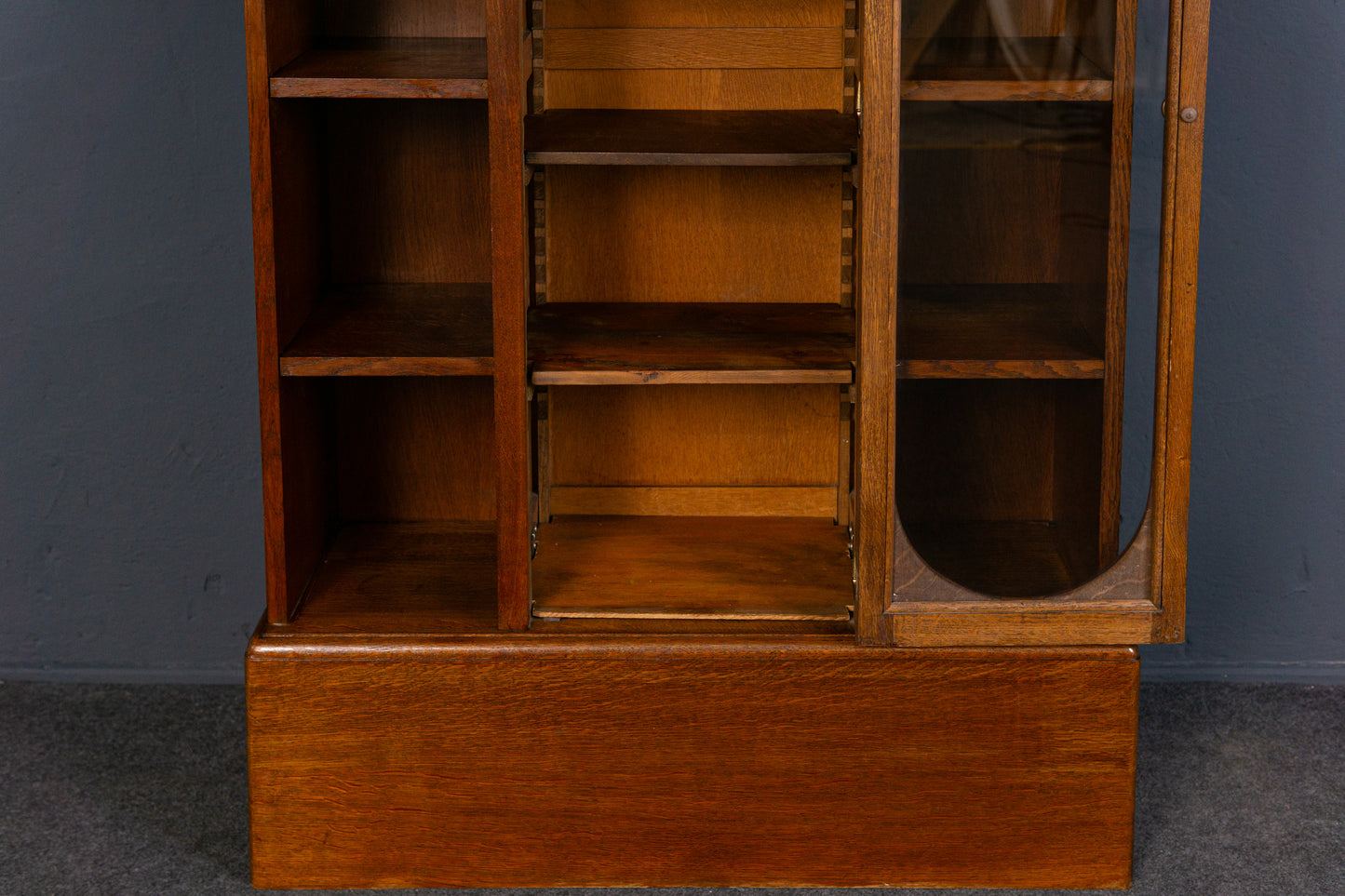 Bücher Regal Vitrine Schrank Kommode Buffet Alt Antik 2308_2101