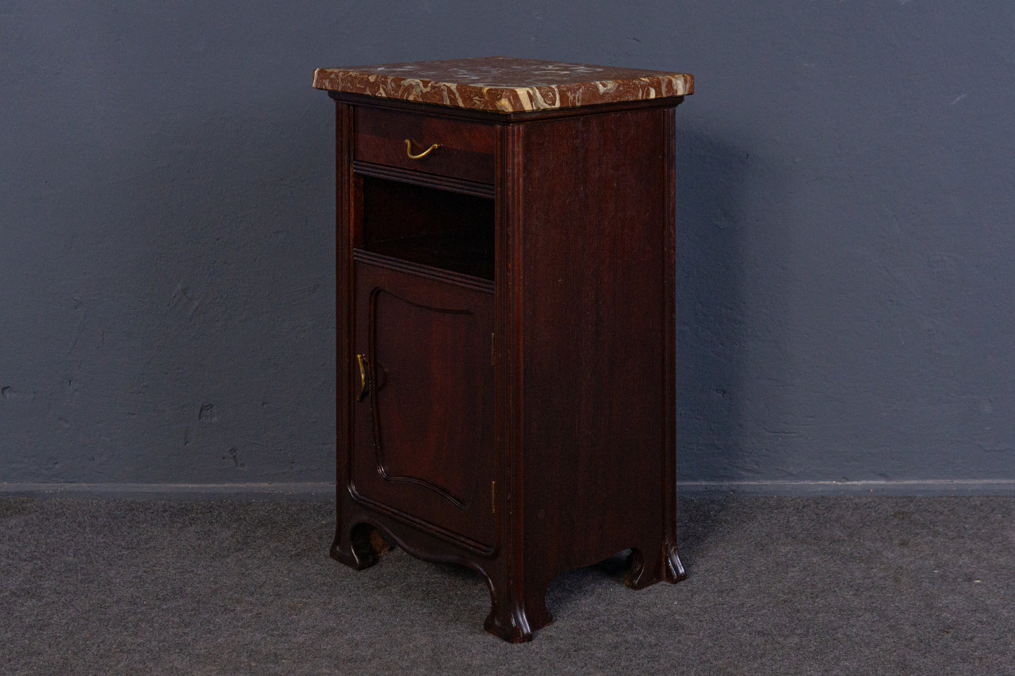 paar Nachtschränke Kommode Schrank Tisch Regal Alt Antik MÖBLINGER 2407_0406