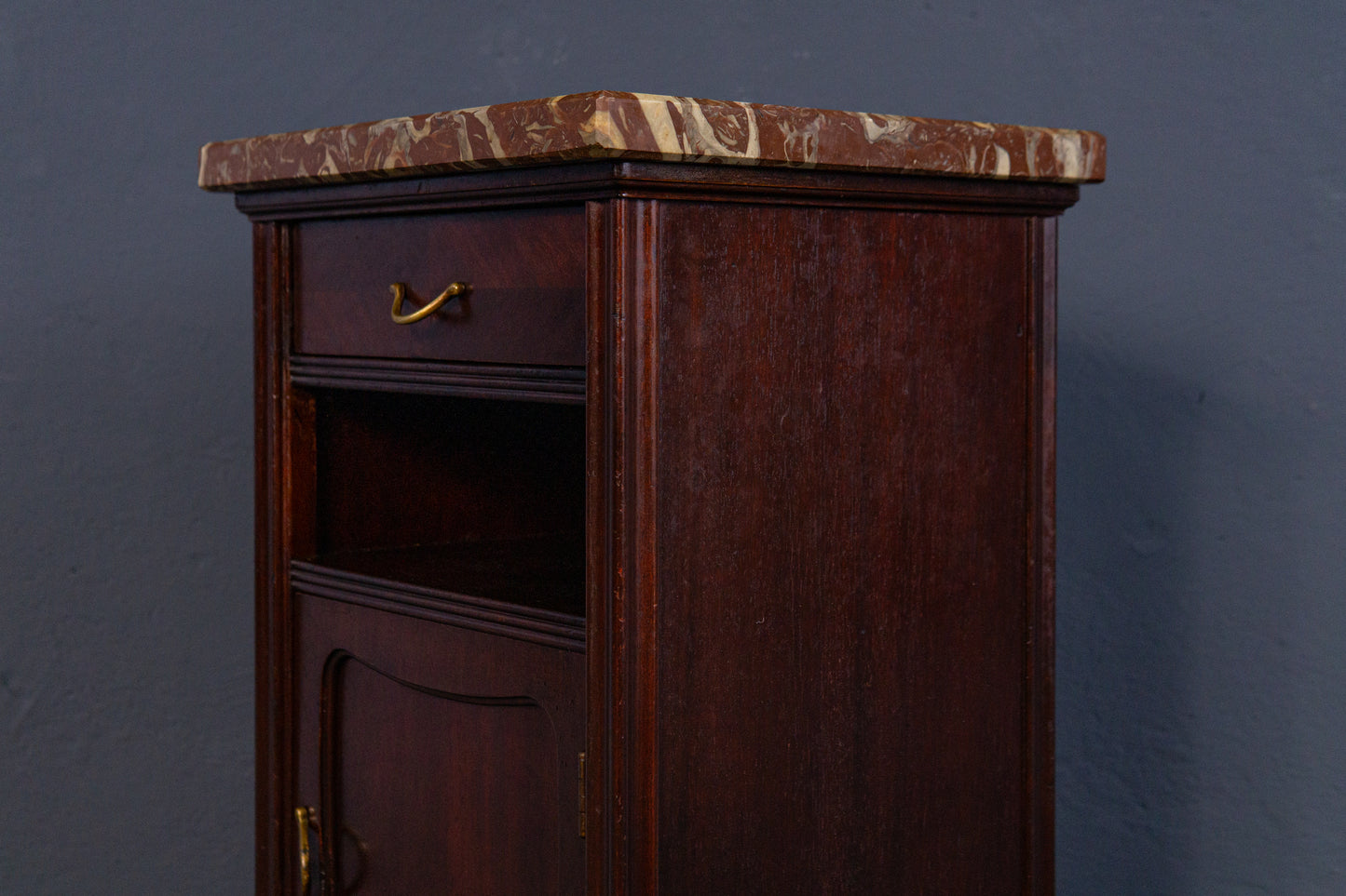 paar Nachtschränke Kommode Schrank Tisch Regal Alt Antik MÖBLINGER 2407_0406