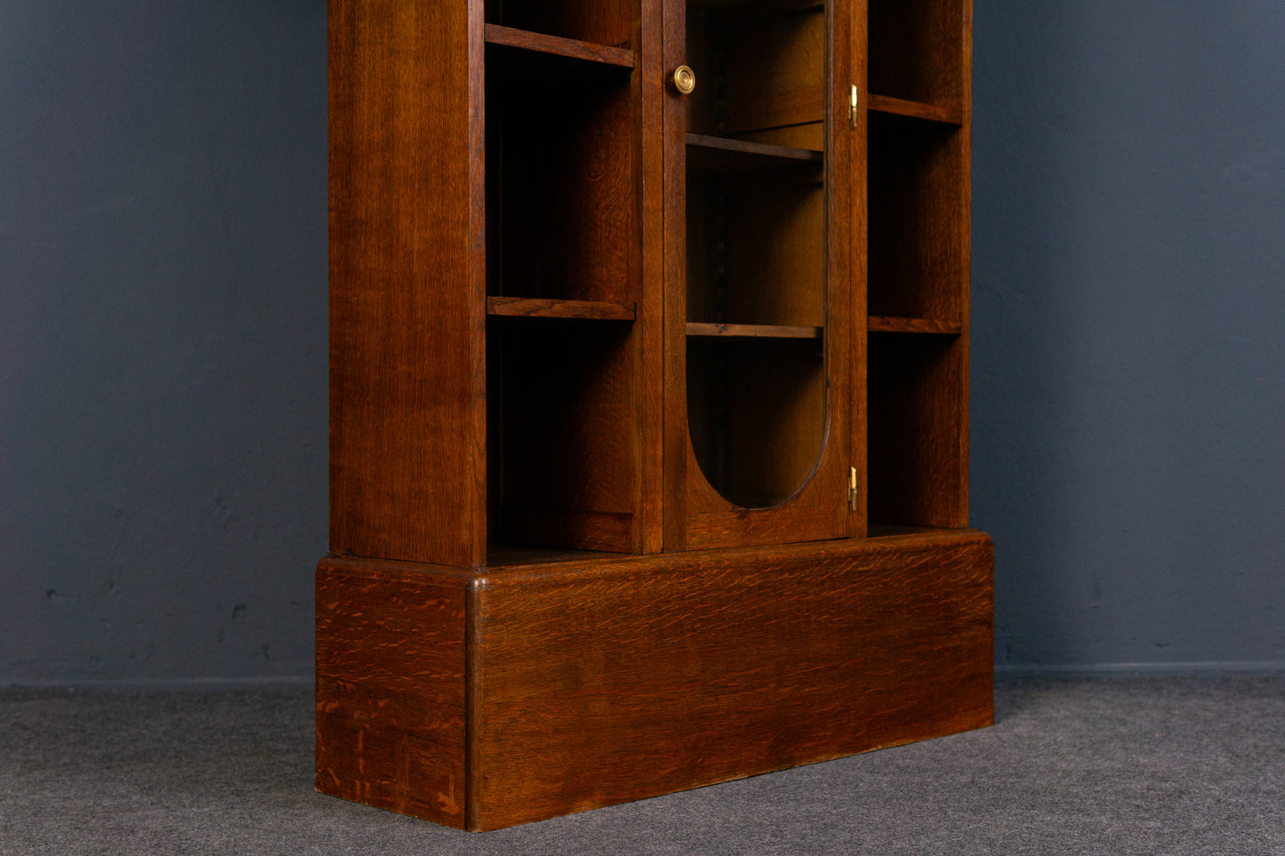 Bücher Regal Vitrine Schrank Kommode Buffet Alt Antik 2308_2101
