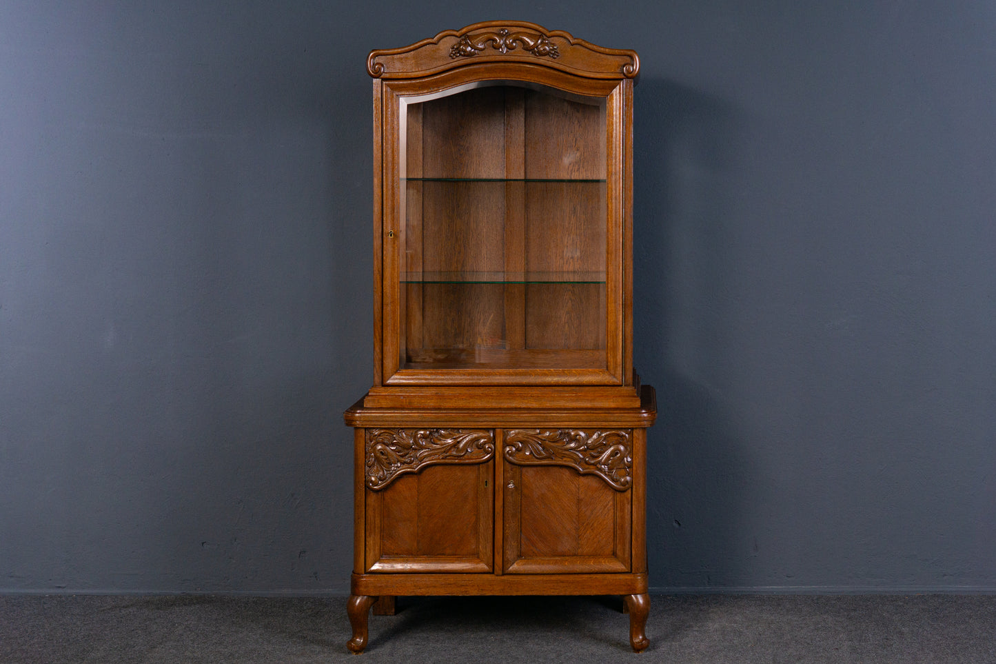Vitrine Buffet Kommode Regal Schrank Vintage Alt Antik 2308_2102